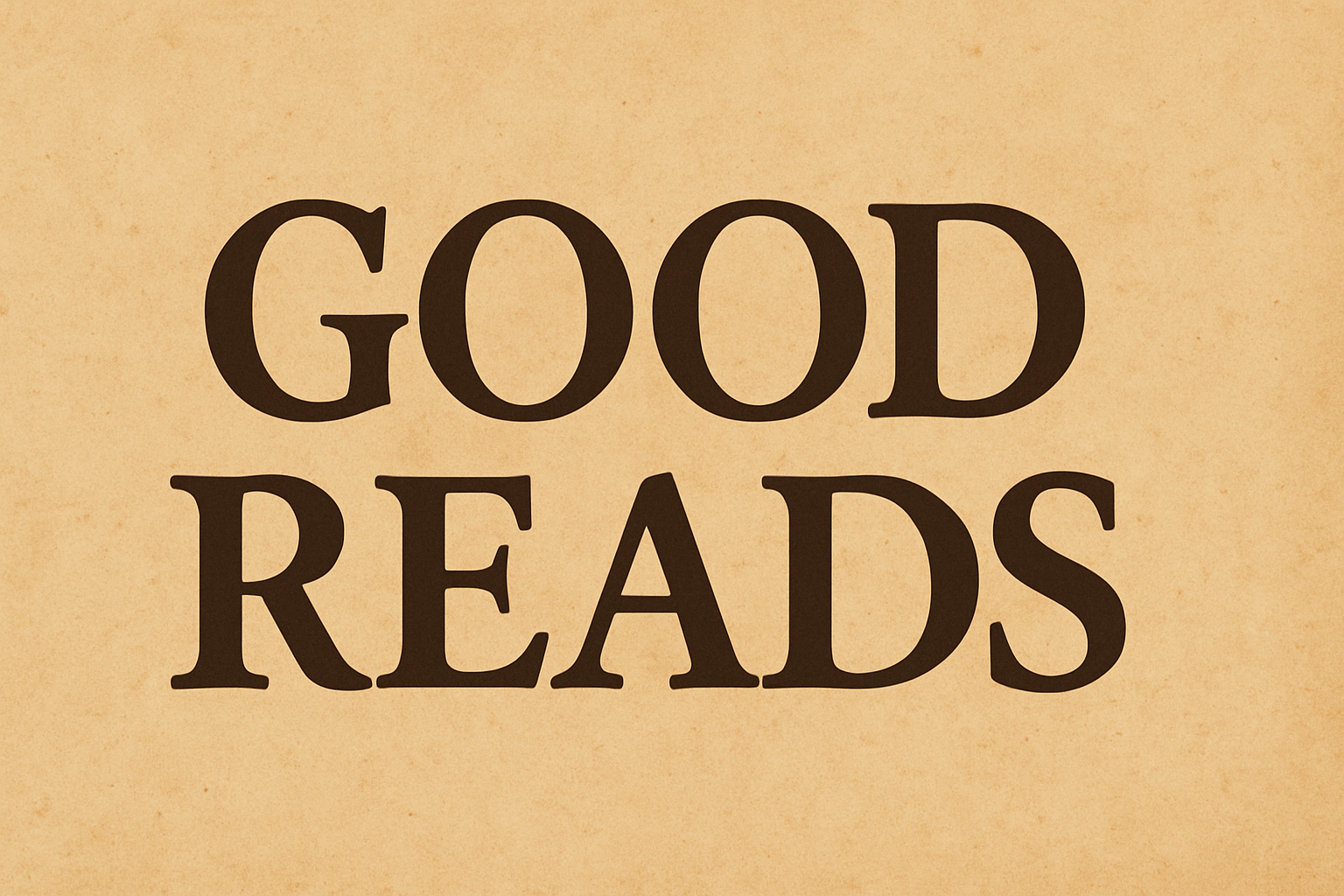 Good Reads