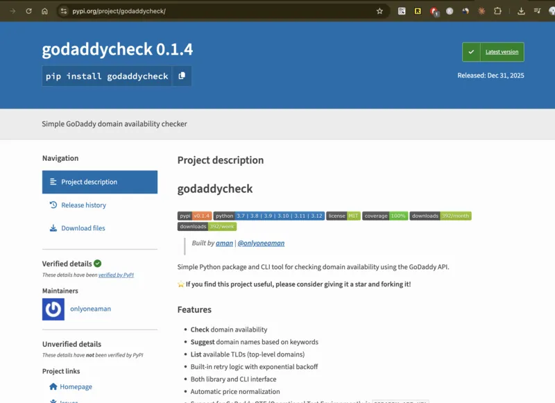 godaddycheck